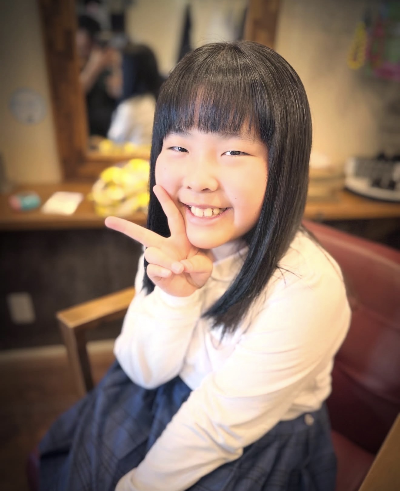 ロングストレートスタイル